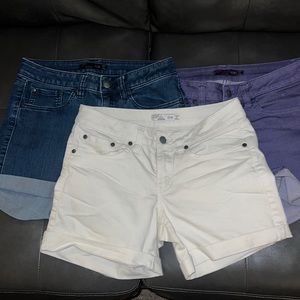 3 pairs of Prana shorts!